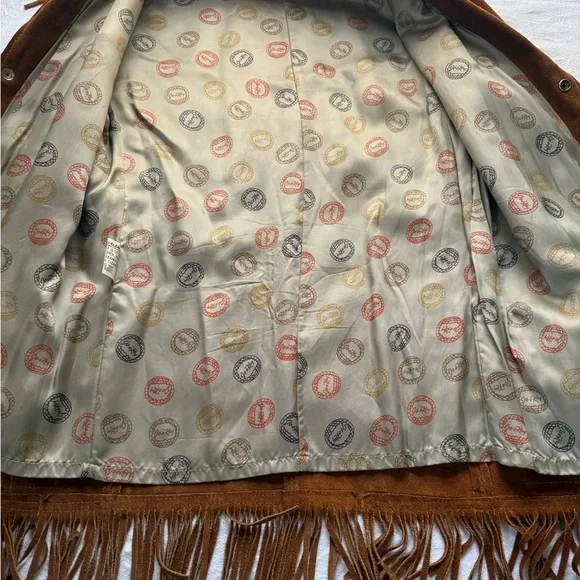 Jo•o•Kay Vintage Fringe Leather Jacket - Picture 5 of 16